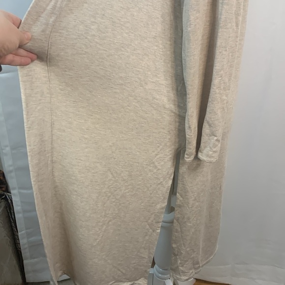 Magaschoni Heathered Oatmeal Modal Duster- NWT - Picture 9 of 17